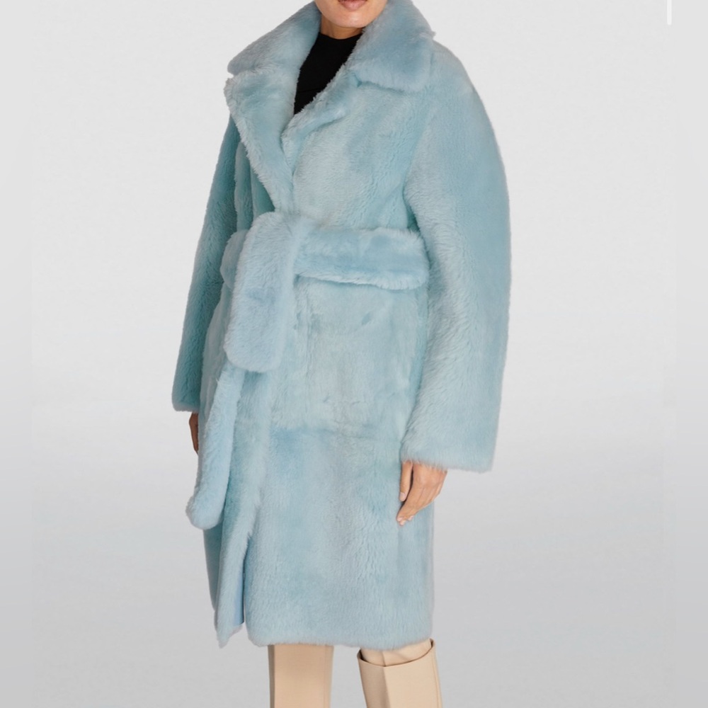 MACKAGE
ETIENNE Shearling coat with belt NEW WITH TAGS SIZE XS - Picture 3 of 12